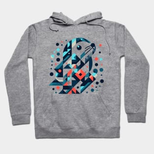 Abstract Animal Seal 3 Hoodie